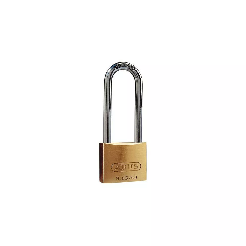 Brass Padlock 40x40mm Long Shackle...
