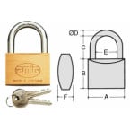 Brass Double Lock Padlock...
