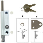 Long Stem White Security...