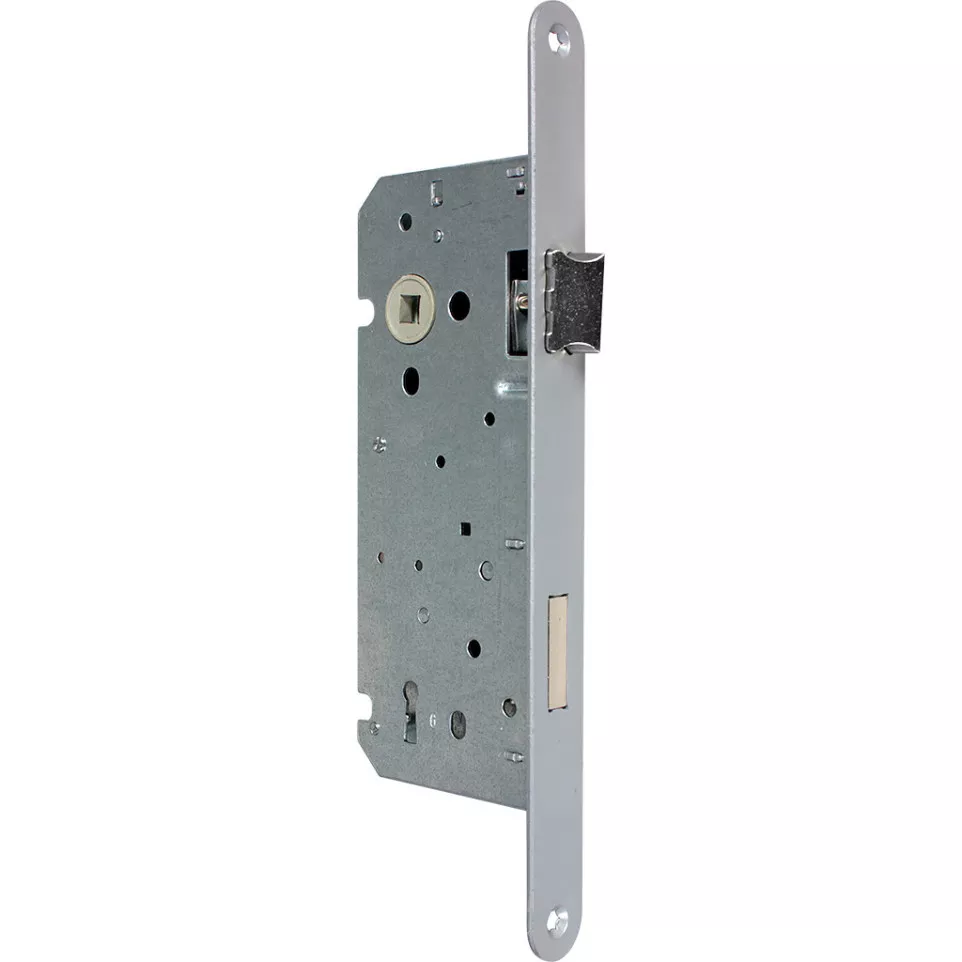 BB Lock Rounded Faceplate Silver...