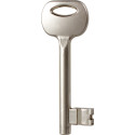 BB Lock Rounded Faceplate Silver LL1353 110/50mm per piece