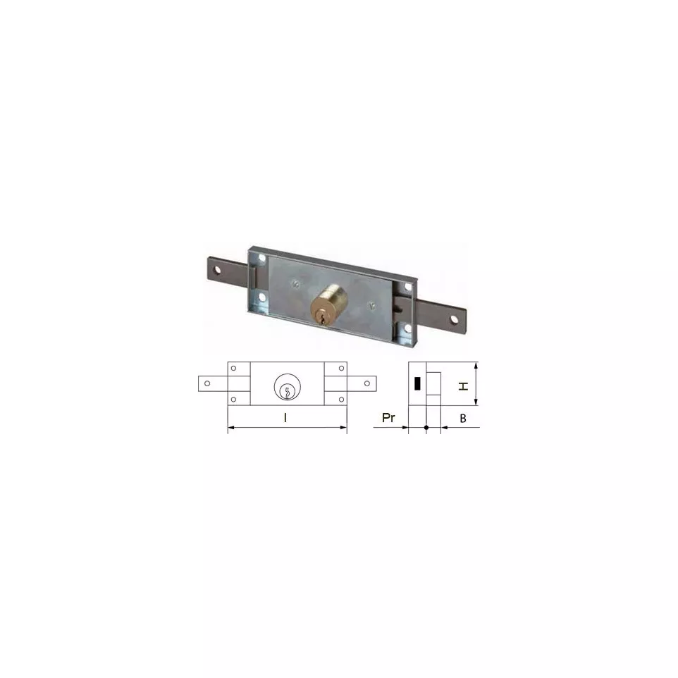 Rolluik sloten Cisa 41210 / pce