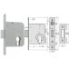 Litto Cylinder Deadlock PZ A4630 60mm per piece