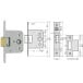 Litto A3008 Single Latch Only 45 per piece