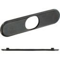 Contre-plaque pour serrure AA40, blanc RAL9016 / pce