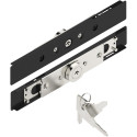 Cilinderslot AA40, voor 7-9 mm lamel dikte - 2 draaipunten, / pce
