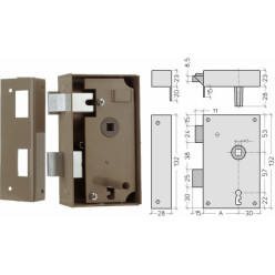 Litto applicatiesloten B1112 / pce