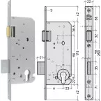 Litto Roller Locks A5658 60/110 per piece