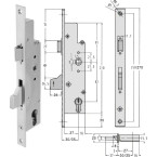 Sobinco Lock 30/92 per piece