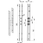 Anti-lift Door Security Device / pc