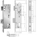 Single point mortise lock for cylinder No 28PZW faceplate 245x24 mm 45 mm backset 92 mm centers 1 turn per piece