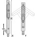 PVC Lock KTR 8037/31 Silver 160mm per piece