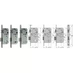 Key No. 2 for DIN Reversible Locks L&L / pc