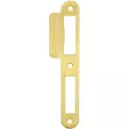 Gâches DIN pour porte à fleur pour lançant + Dormant laitonné / pce