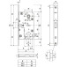 Magnetisch cilinderslot PZ AGB Polaris 2XT / pce