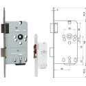 DIN-basisslot L&L 147 sleutel BB 55/72 links/DIN R / pce