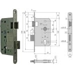 BMH 1013-PZ(W) Mortise...