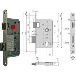 Slot BMH 1013-PZW paniekfunctie E links/DIN R / pce