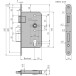 Slot DIN-klasse 3 BMH 300 PZW 55/72 rechts/DIN L / pce
