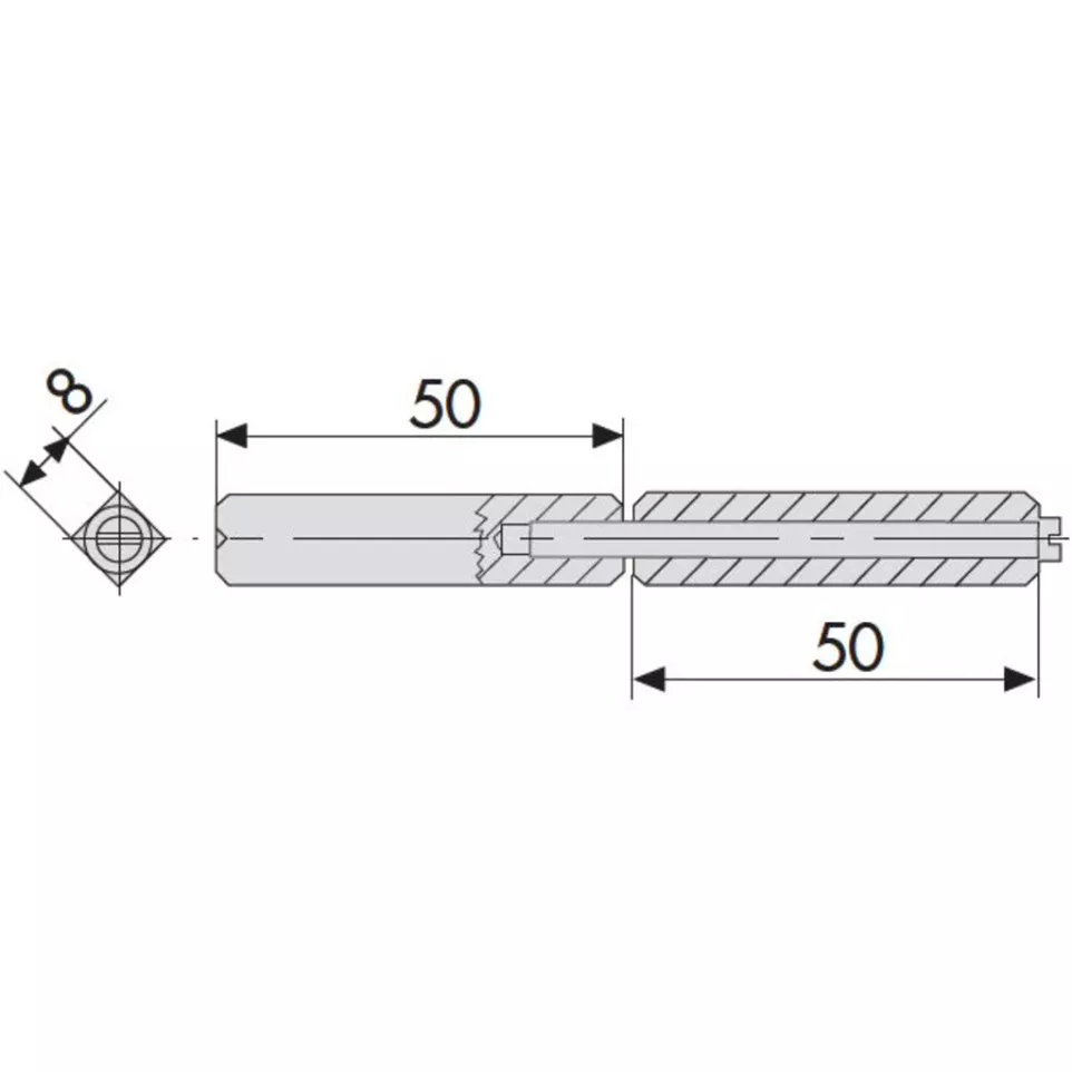Split Spindle for Cisa SikurExit...