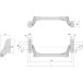 CISA Fast Push Classic RF P/O insteekslot Zwart / pce