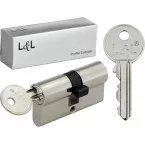 Europrofiel cilinder (PZ) met verschillende sleutels L&L® 30/30 / pce