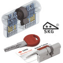 Cylindre DUO double de très haute sécurité Cisa TEKNO 45/50 / pce