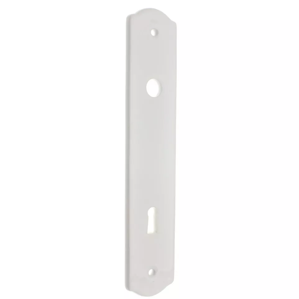 White Smooth Porcelain Plate 110BB...