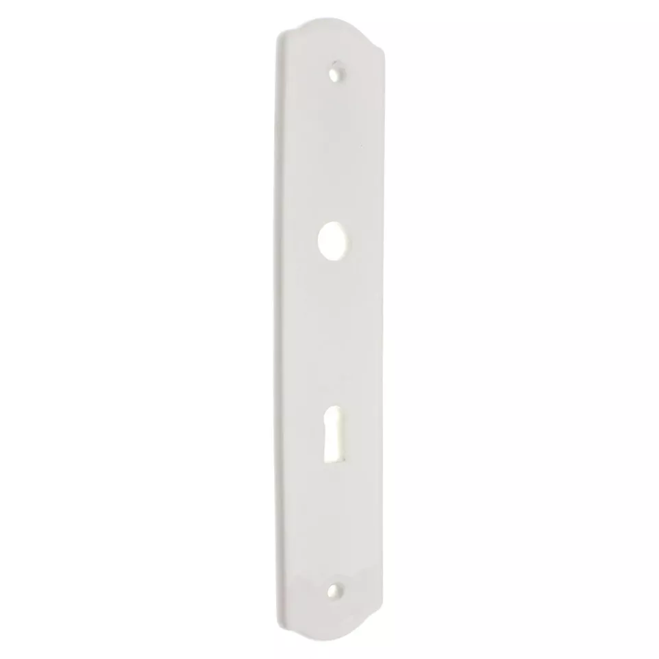Plaque en porcelaine 72BB lisse...