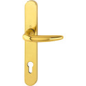 HOPPE Atlanta Door Handle Set 92 PZ on Backplate 3357N PVD Finish per piece