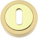 Polished Satin Keyhole Escutcheon No. 092 Set of 2