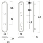 Large Security Plate Set...