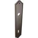 Plaat no. 82 110BB messing brons / 2pce