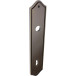 Plaat no. 82 110BB messing brons / 2pce