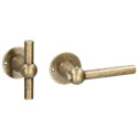Handles No.124 L+T Antique Waxed Brass (without Escutcheon) / pc