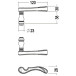 Bronzed Brass Handles No.99 / pc