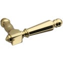 Polished Brass Door Handles No. 74 (Without Rose) per piece