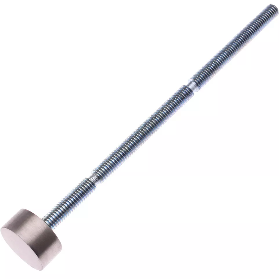 Inox doorlopende bevestigingsset M6 /...