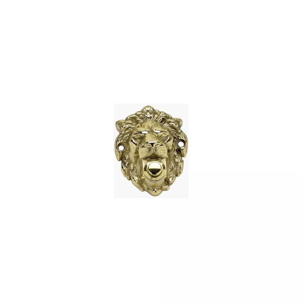 Sonnette tête de lion laiton bronze /...