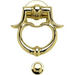 Door Knocker Ring 150mm Brass Bronze per piece