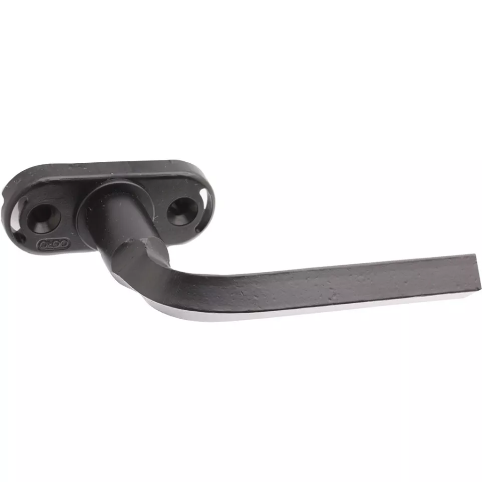 Black Wrought Iron "L" Window Handle...