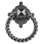 Black Wrought Iron Ring...