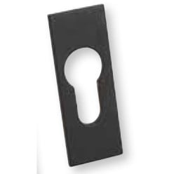 Rectangular Cylinder Entrance Plate PZ 3005K Self-Adhesive White RAL 9010 / pc
