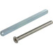 Handle Fixing Set (8x140 mm Square Spindle + 3 M6x80 Screws) for 70 mm Door per piece