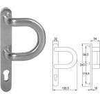L&amp;L 92 PZ Raw Door Pull...