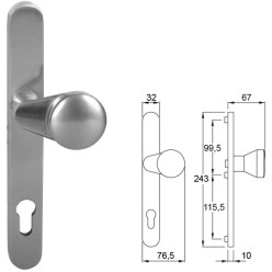 Trekker Bol L&L 92 PZ RAL 8003 / pce