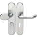 U-handle door security set with cylinder protection ES1 ZA 72PZ 57-62mm white RAL9016 per piece