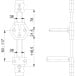 Hoppe Universal Drilling Template per piece