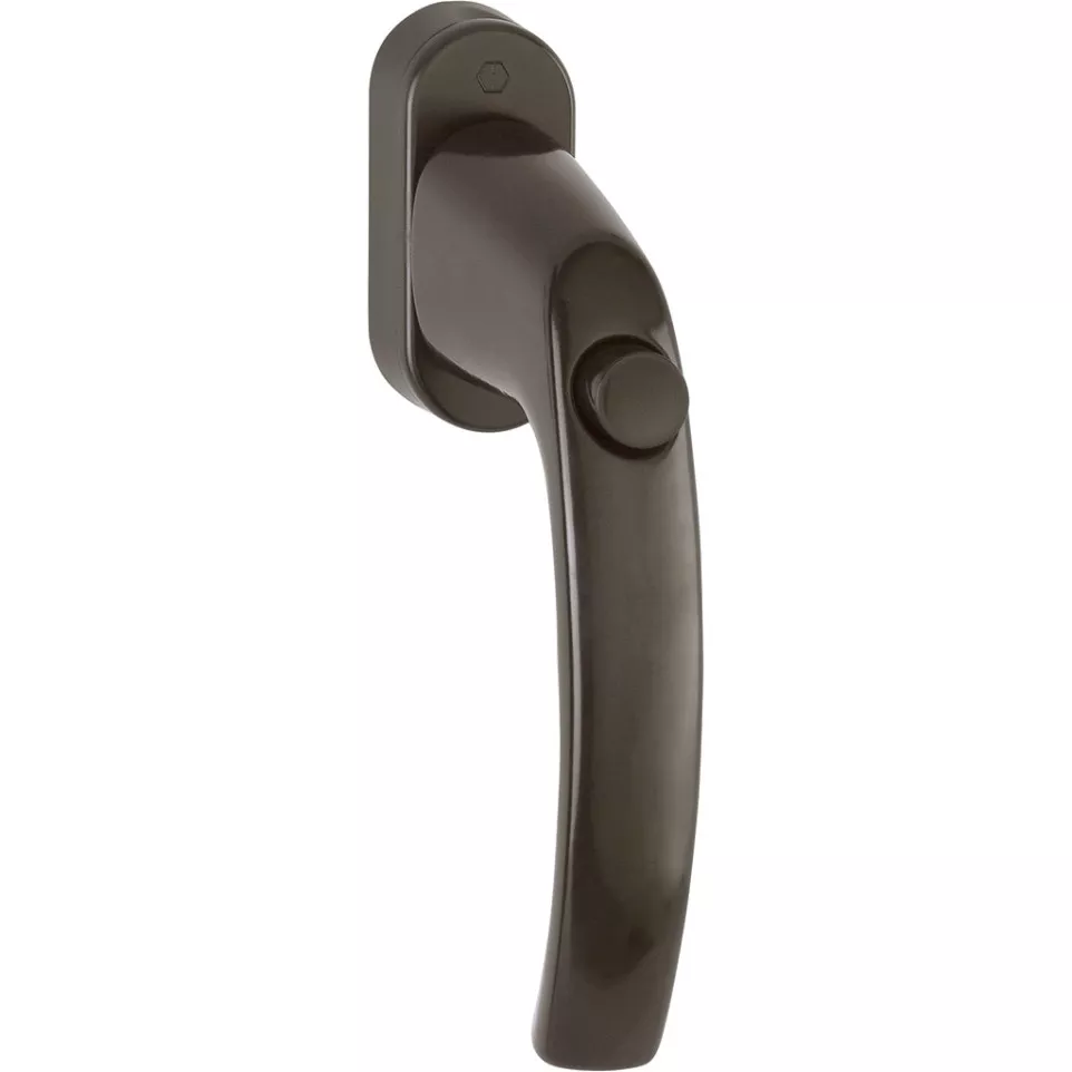 Hoppe Atlanta knopgreep 37mm bruin...