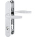 Handgreep + veiligheidsgreep met cilinderbescherming Hoppe Atlanta 92 PZ wit RAL 9016 / pce